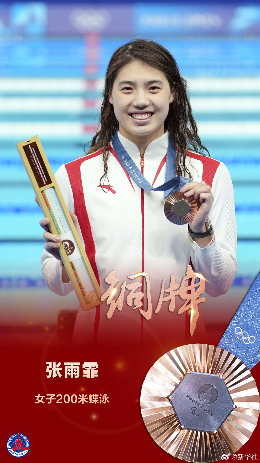 第一波中国队奥运铜牌九宫格来喽!