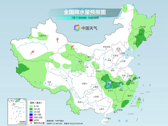 大范围高温仍处强盛时段局地或超40℃ 华北东北等地雷雨频繁