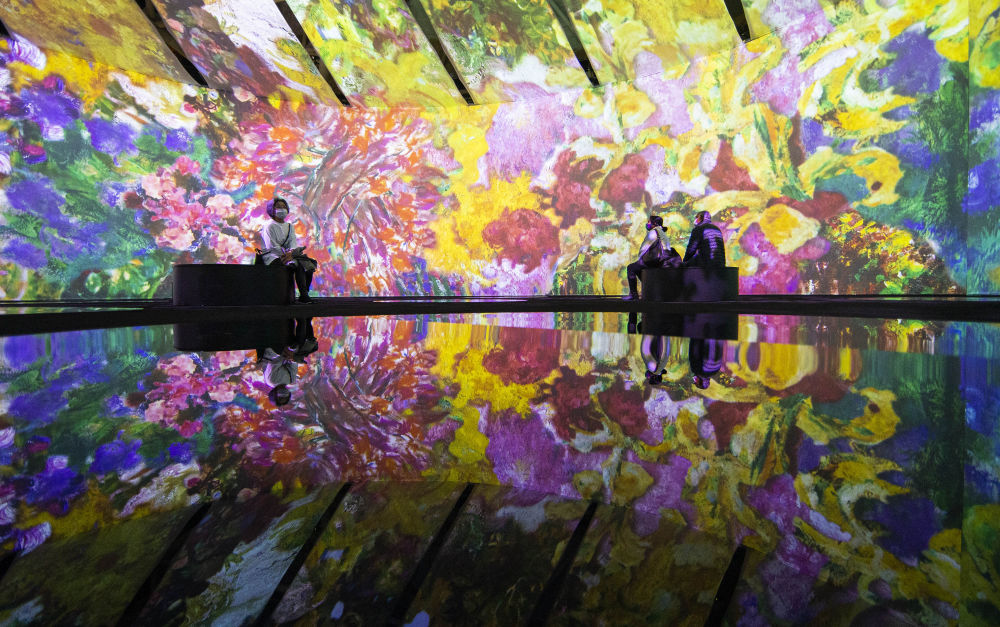 多伦多举办沉浸式莫奈作品艺术展