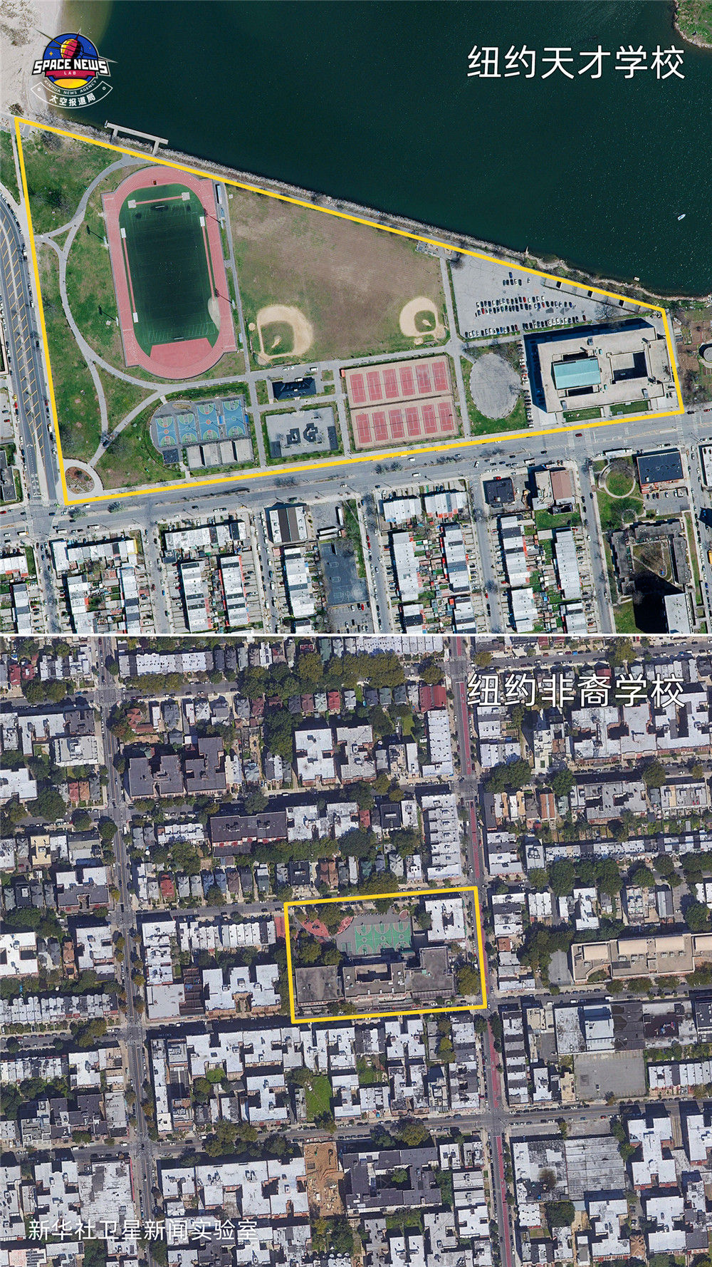 卫星影像显示美国城市顽疾