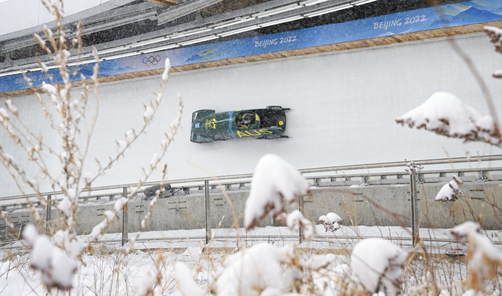 当冬奥遇上大雪,氛围感直接被拉满!