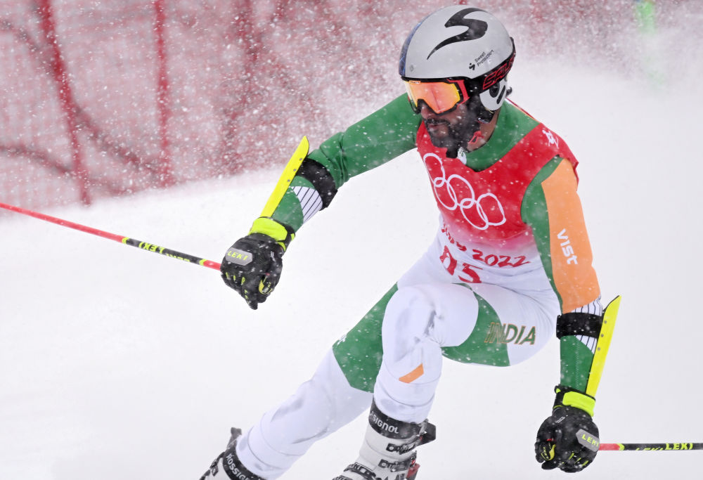 当冬奥遇上大雪,氛围感直接被拉满!