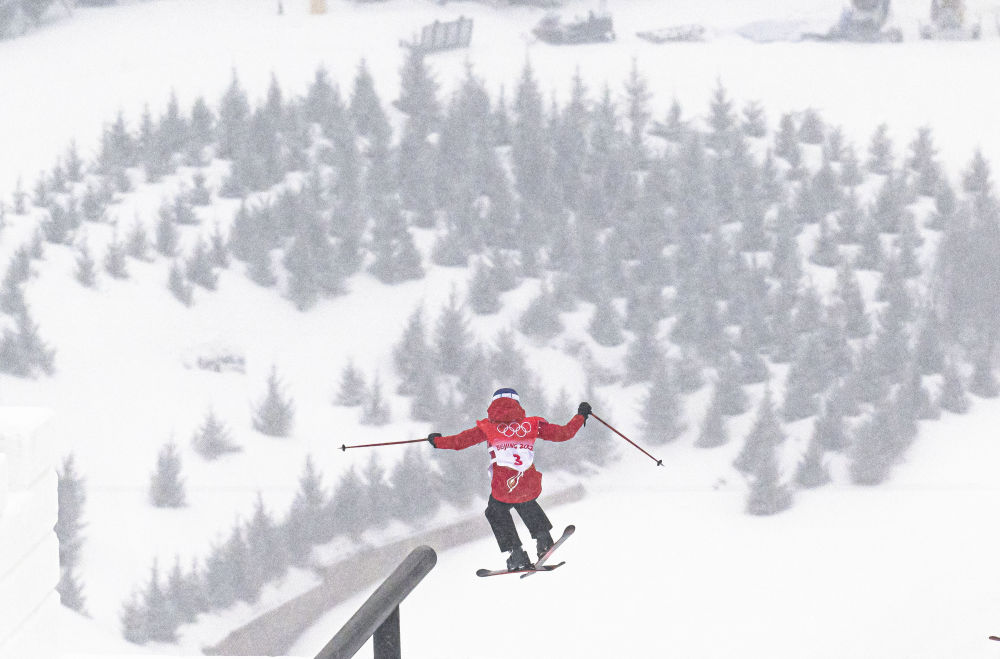 当冬奥遇上大雪,氛围感直接被拉满!