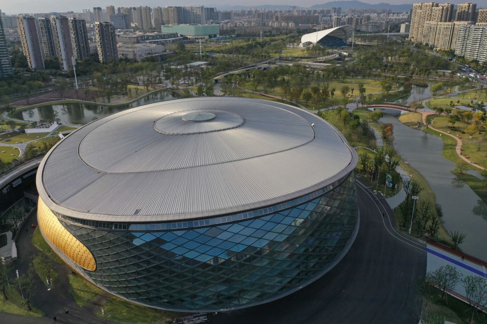 杭州亞運會全部競賽場館接通綠電供應