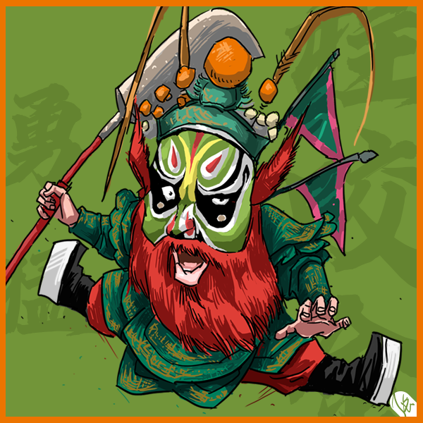 脸谱颜色:绿色象征:勇猛莽撞代表人物:程咬金发行方介绍中国搜索信息