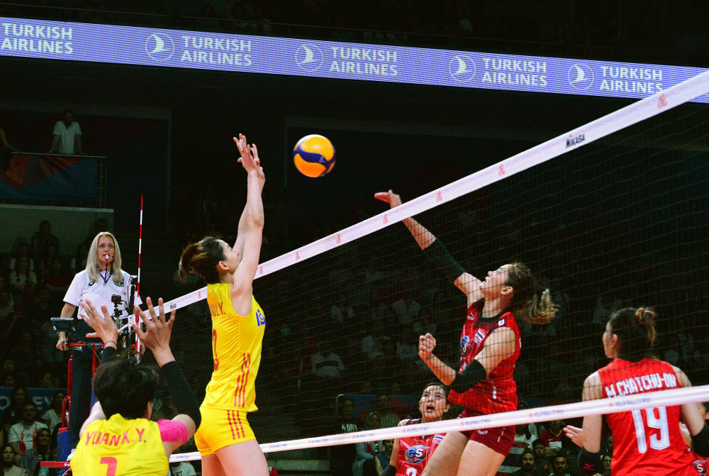 中国女排不敌泰国队 3胜1负结束安卡拉站征程