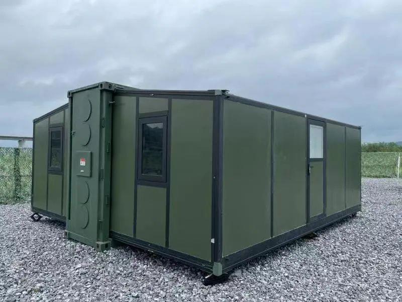 90秒建一座可拆装式营房能抗10级大风