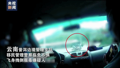 民警飞身将嫌疑人撂倒 自己摔成骨折都不松手