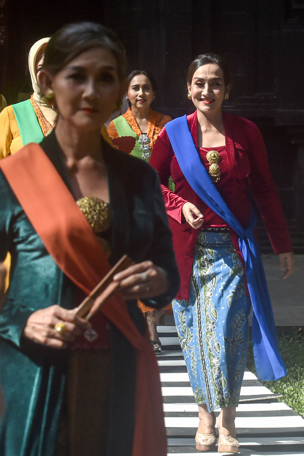 这是9月4日在印度尼西亚南唐格朗的普斯波多约群岛文化中心拍摄的可