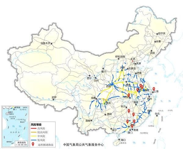 国庆全国大部宜出行 山东这些路段需警惕强降雨影响