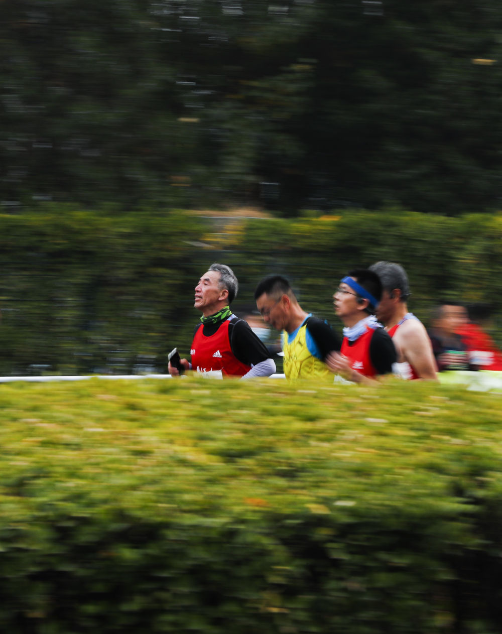 北京马拉松绘就城市靓丽风景