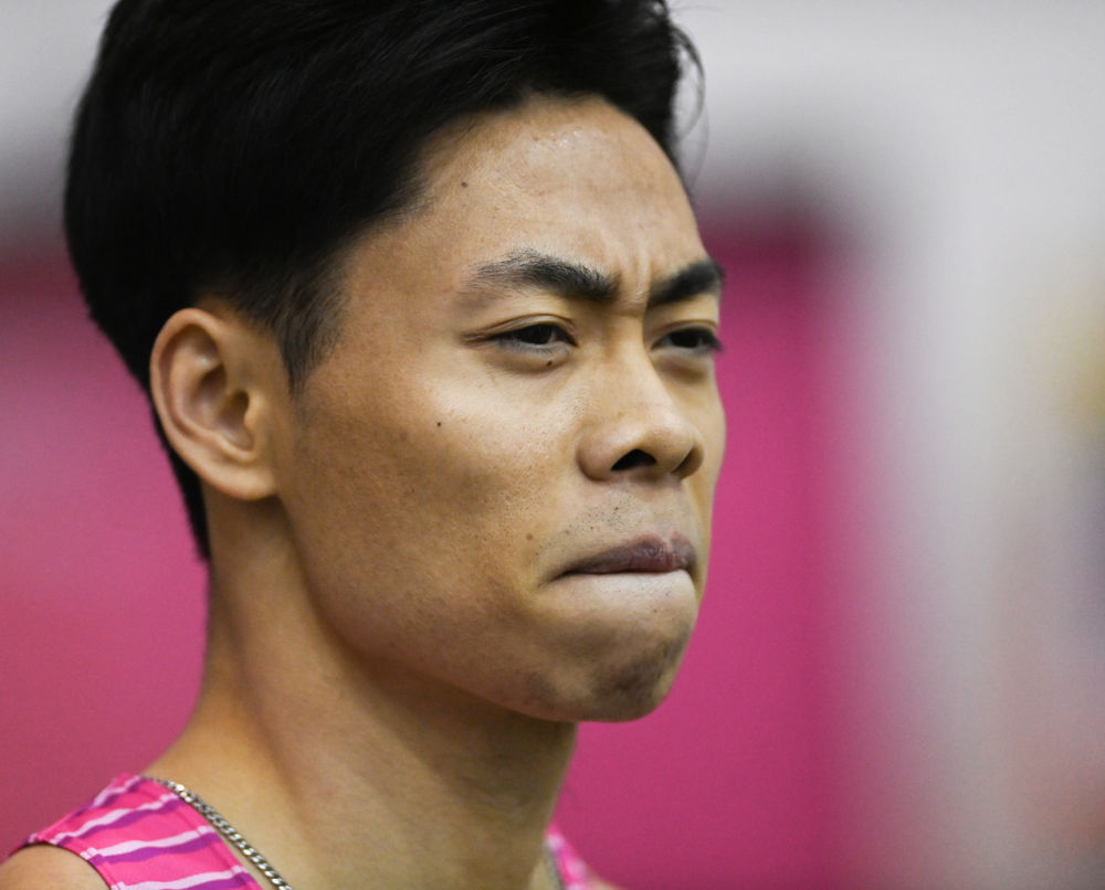 6秒60广东小将陈冠锋60米夺冠