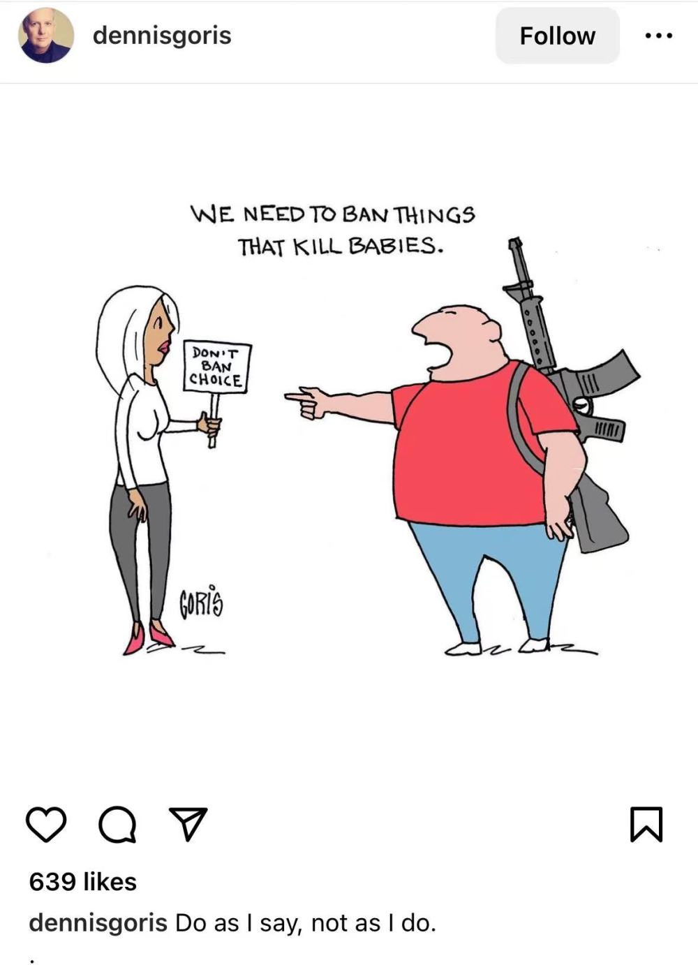 一幅幅犀利漫画，解不开美国枪支暴力死结