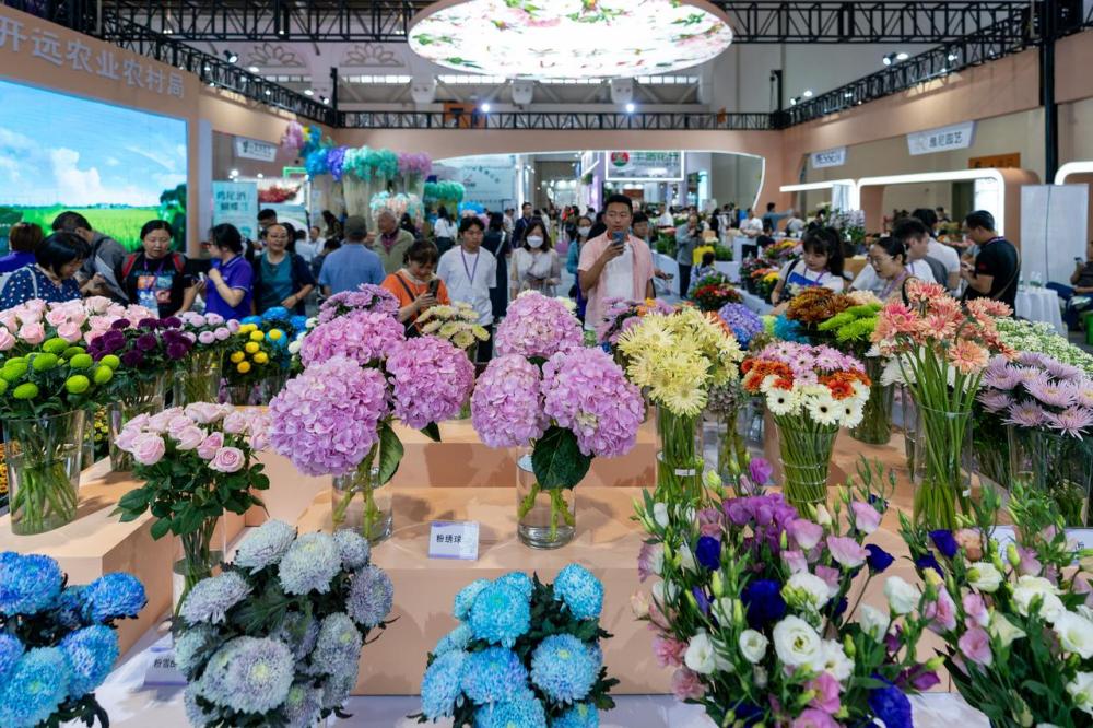 第二十一届中国昆明国际花卉展集中展示云南花卉产业丰硕成果