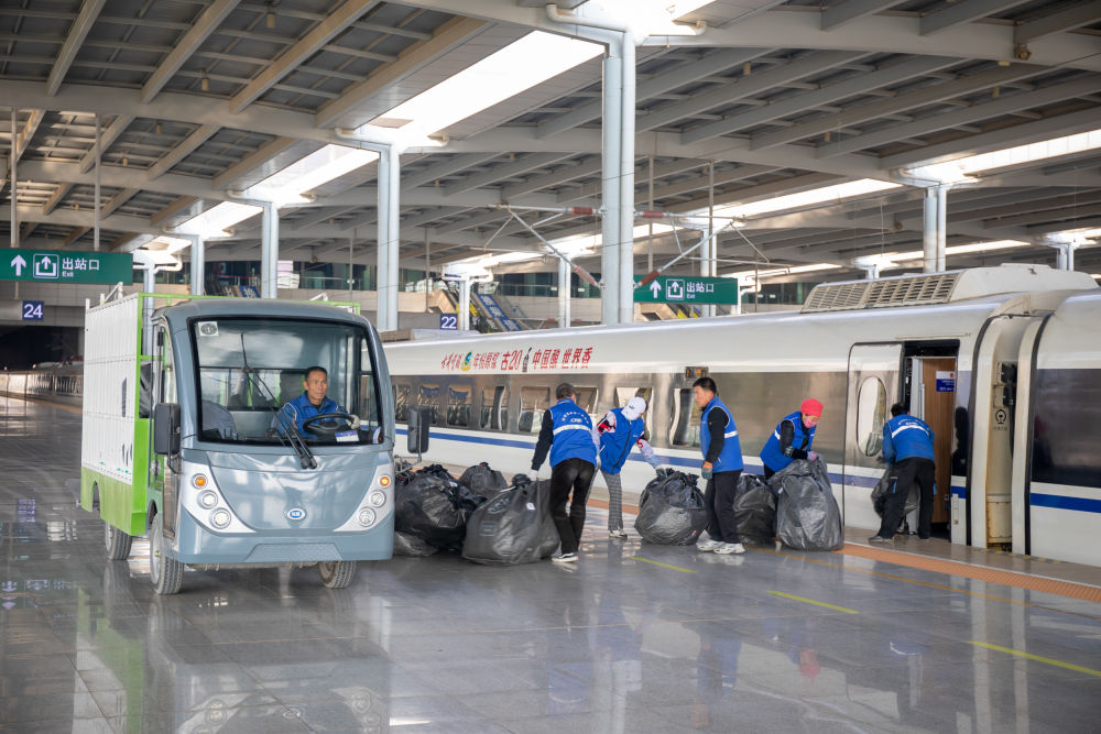 高铁快运助力西北地区"双十一"提速