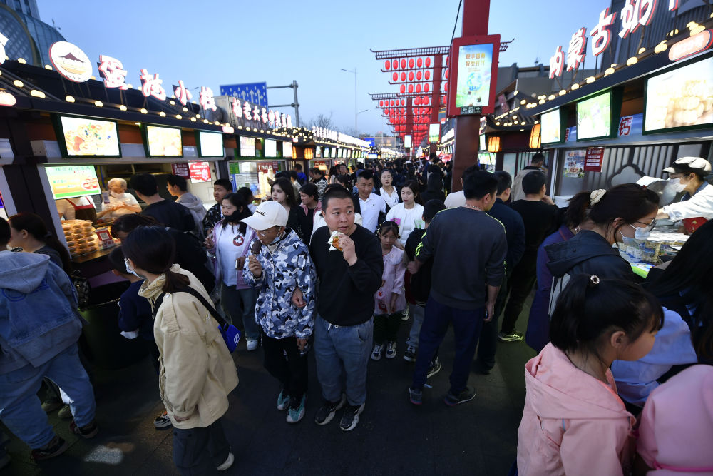 春到塞上 夜市热-宁夏新闻网