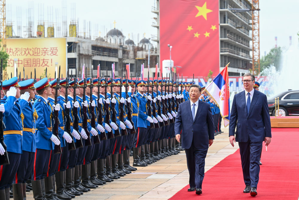 高清大图丨访问塞尔维亚 习近平主席受到“最热烈的欢迎”