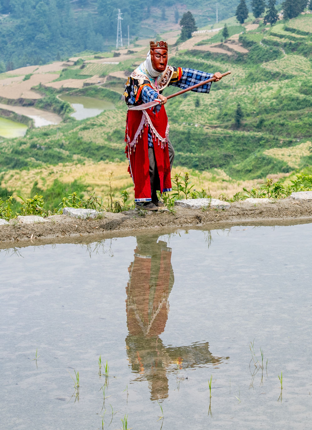 镜观·非遗丨酉阳阳戏艺人：一手耕田一手戏