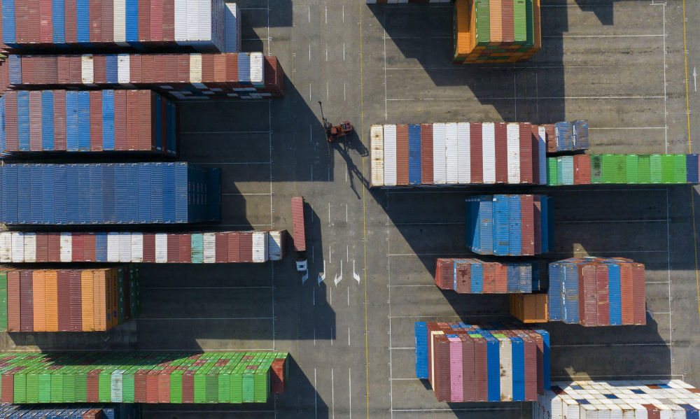 2024年11月27日拍摄的深圳蛇口集装箱码头（毛思倩 摄）