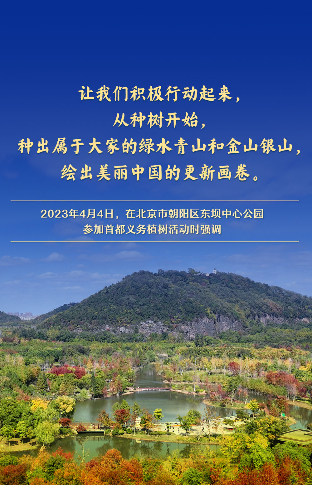 金句｜总书记情系“绿色家底”