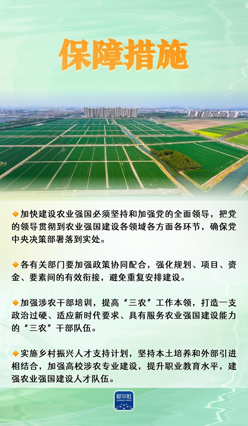 农业强国怎么干？“施工图”来了！