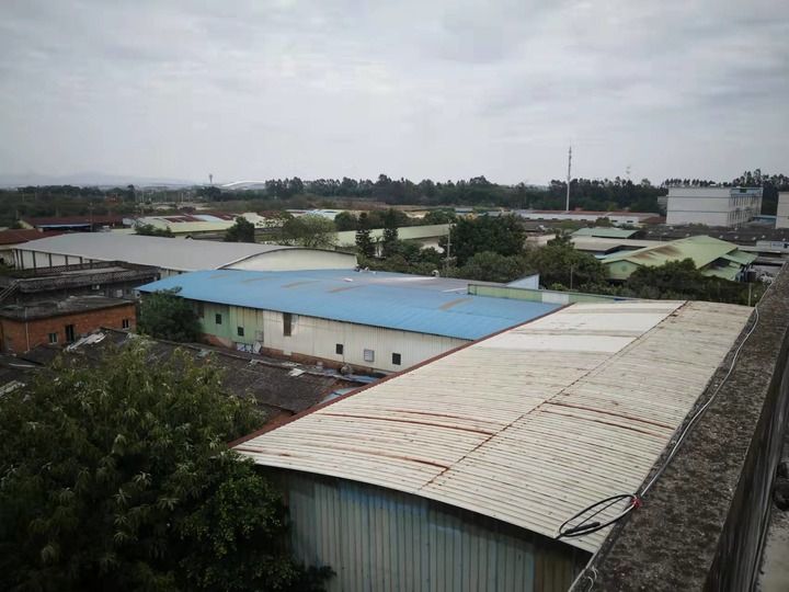 这是花都村镇工业集聚区改造前的模样。（受访对象供图）