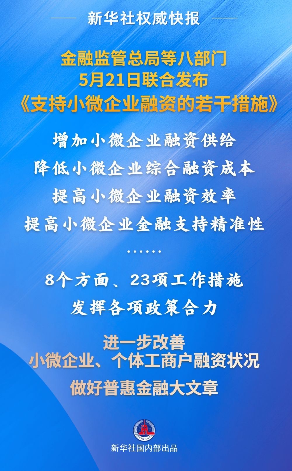 支持小微企业融资 八部门联合发文