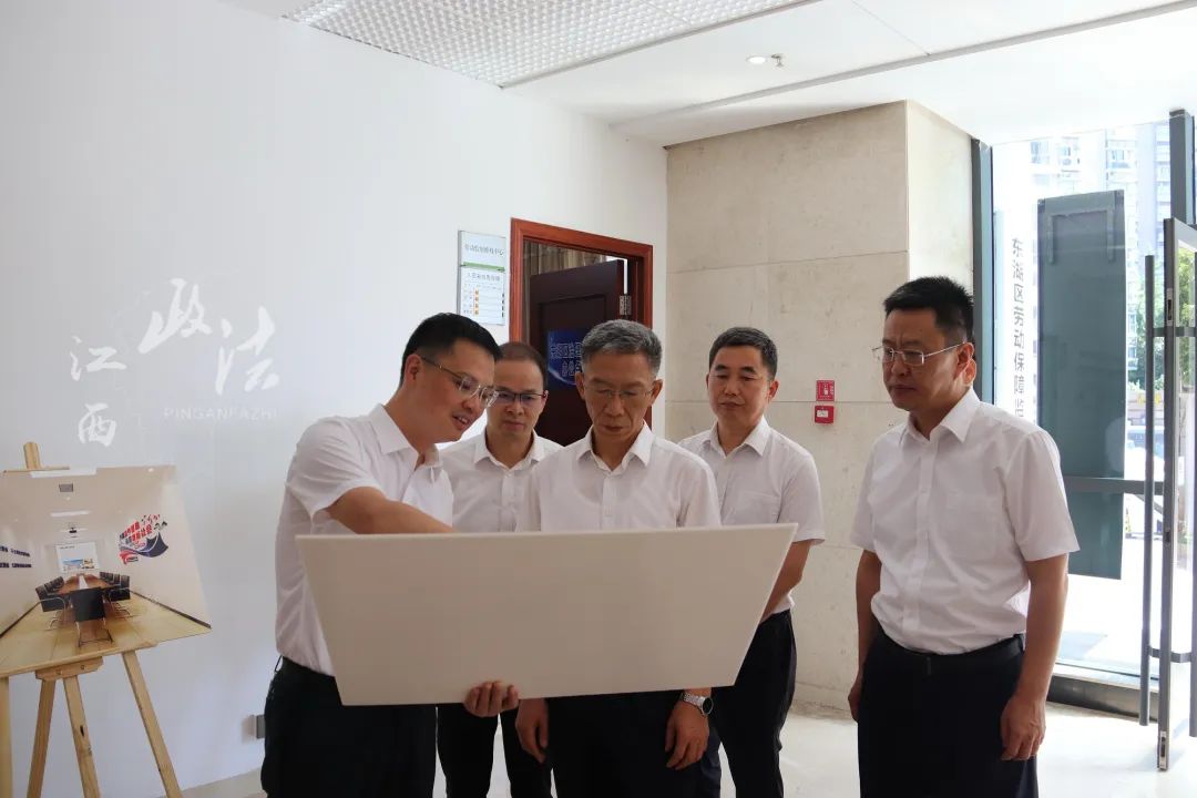 罗小云在南昌市东湖区调研