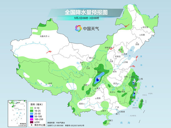 西北地区将现降雨降温 南方高温减少但依然闷热