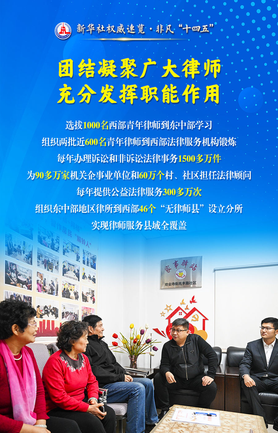 新华社权威速览·非凡“十四五” |为推进中国式现代化提供有力法治保障，司法行政部门这样干！