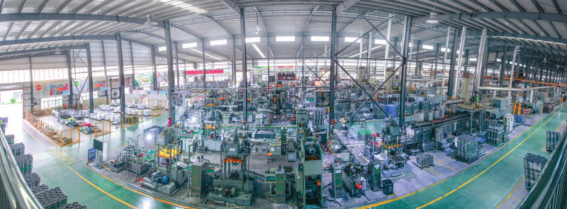 凌丰集团的不锈钢制品自动化生产线(资料照片) 云浮市委宣传部供图