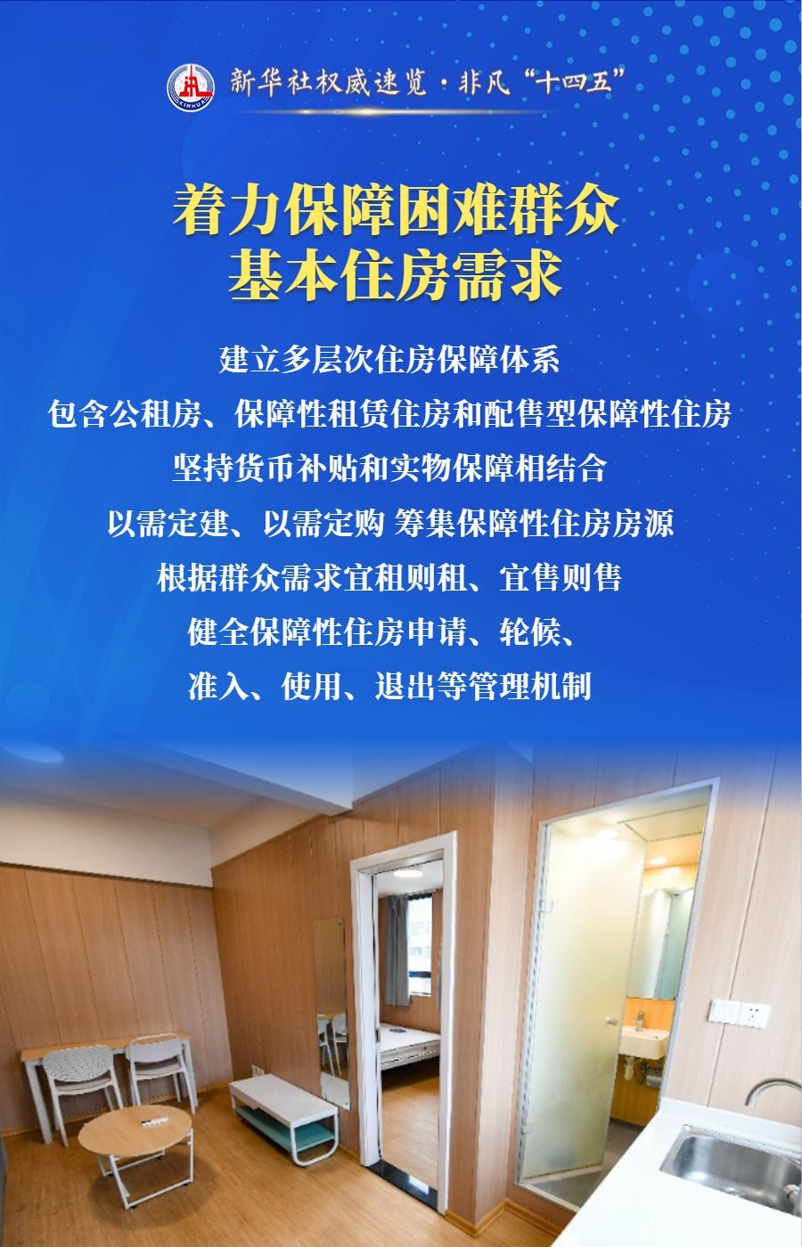 新华社权威速览·非凡“十四五”｜解决群众住房问题，住房城乡建设部门这么干