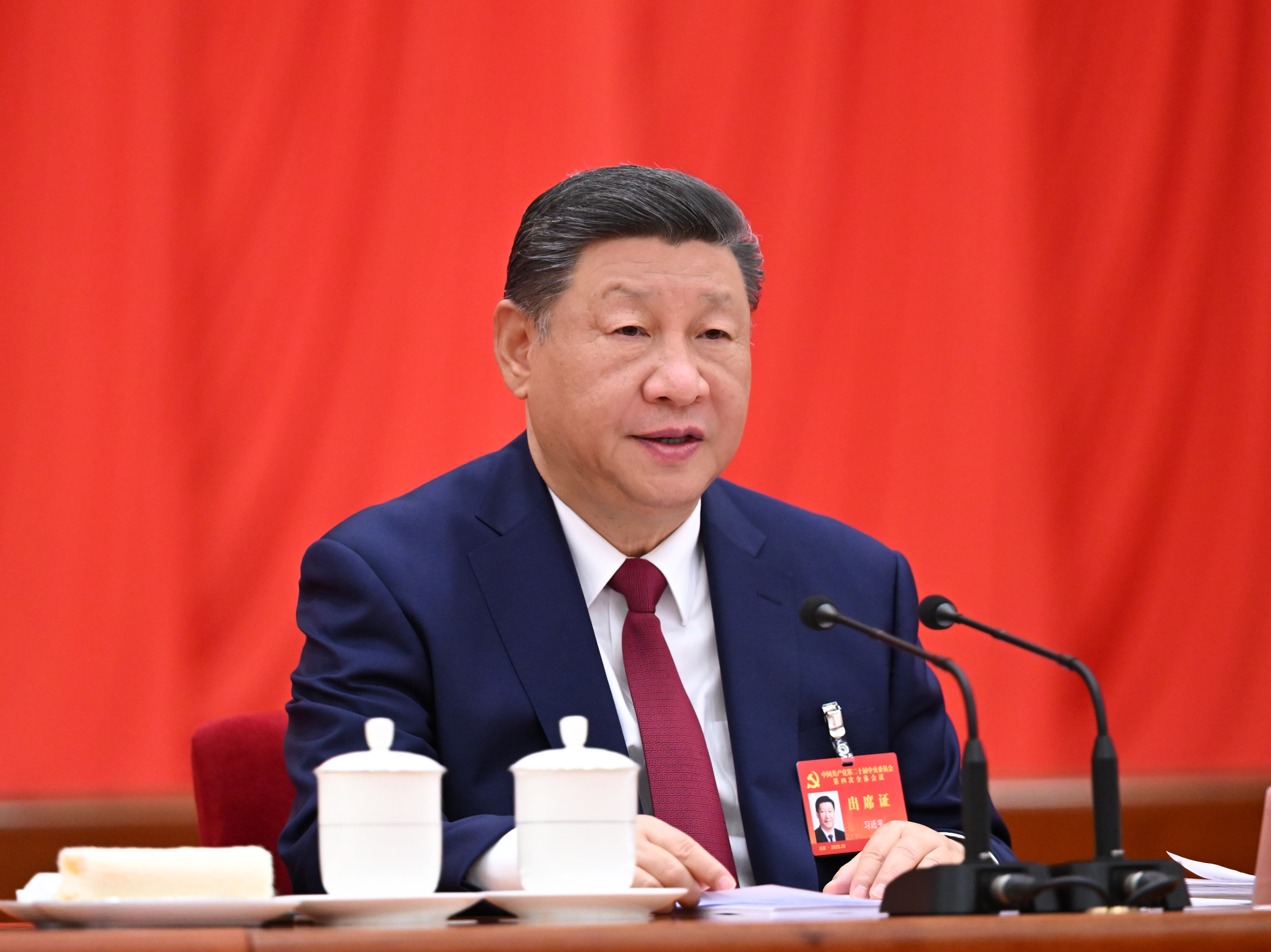 中国共产党第二十届中央委员会第四次全体会议公报