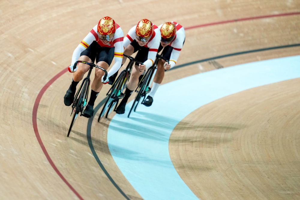 全運會｜場地自行車在香港開賽 河南隊包攬男女團體競速金牌