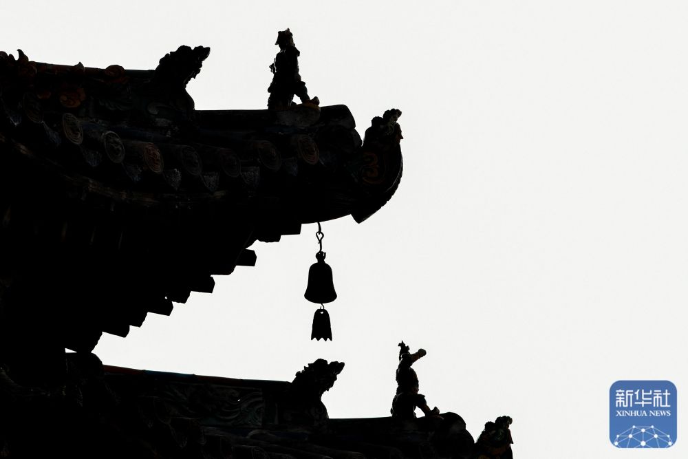住在古建顶上的“精灵”