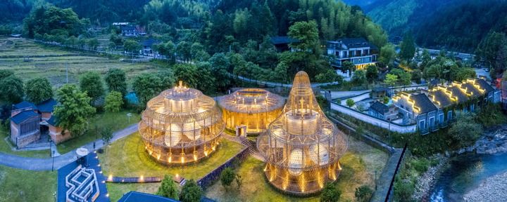 世界最佳旅游乡村龙泉市溪头村景色。