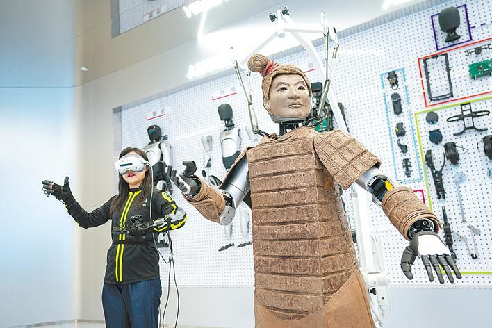 湖北人形机器人引爆全网