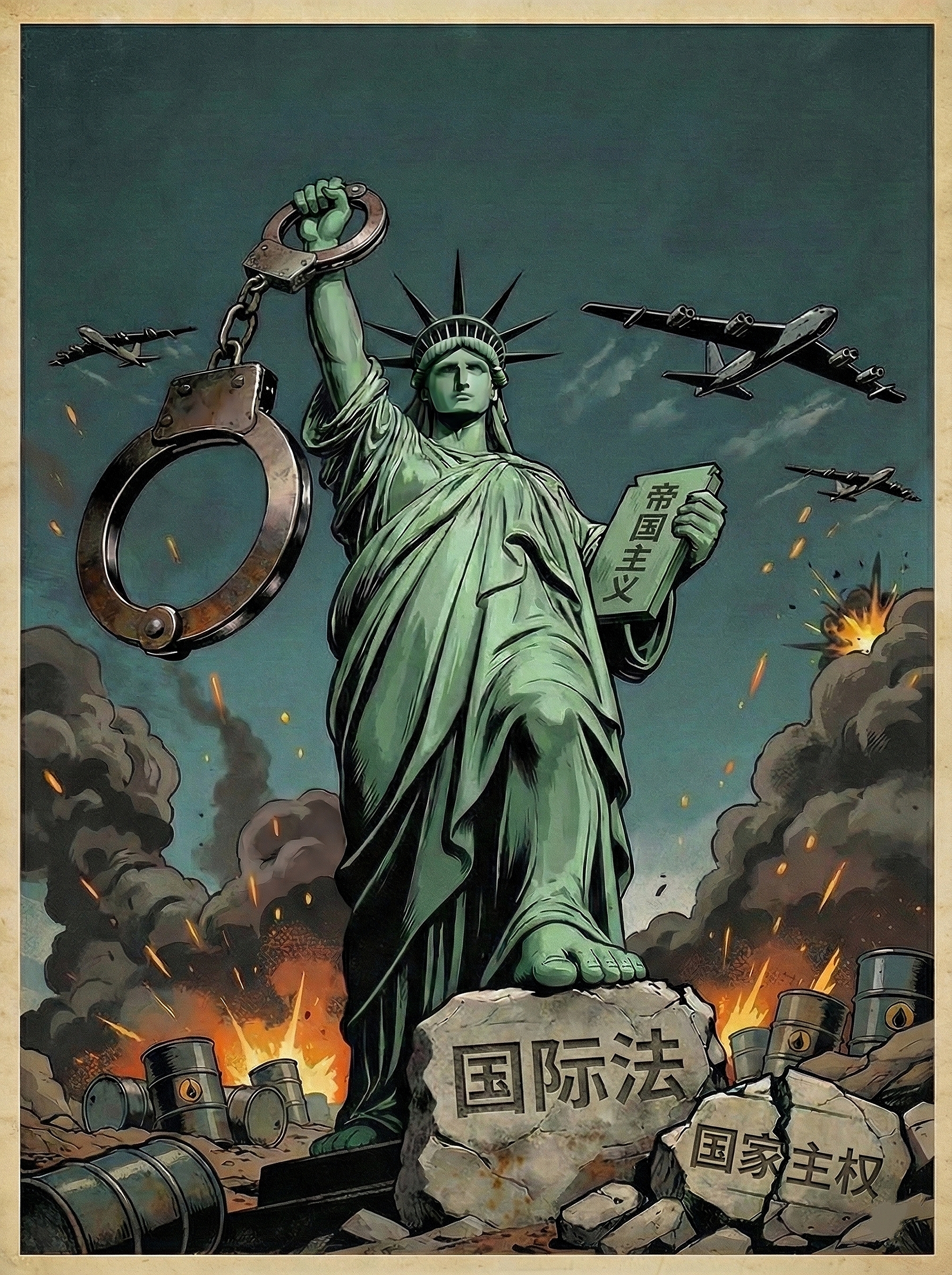 一场“审判”,看清美国强权本质_京报网