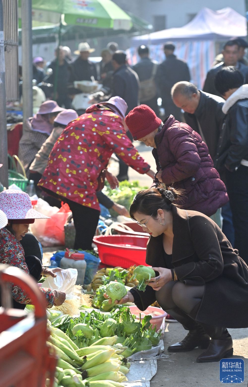 走进广西柳州的乡村集市