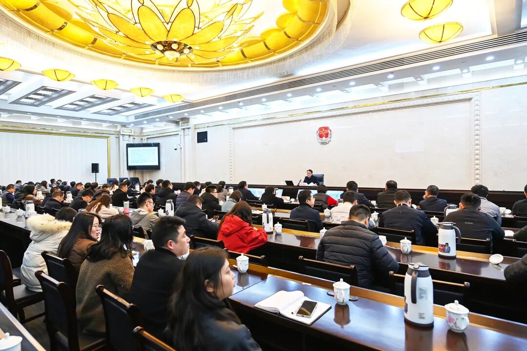 省司法厅机关法治学堂举行集体学习