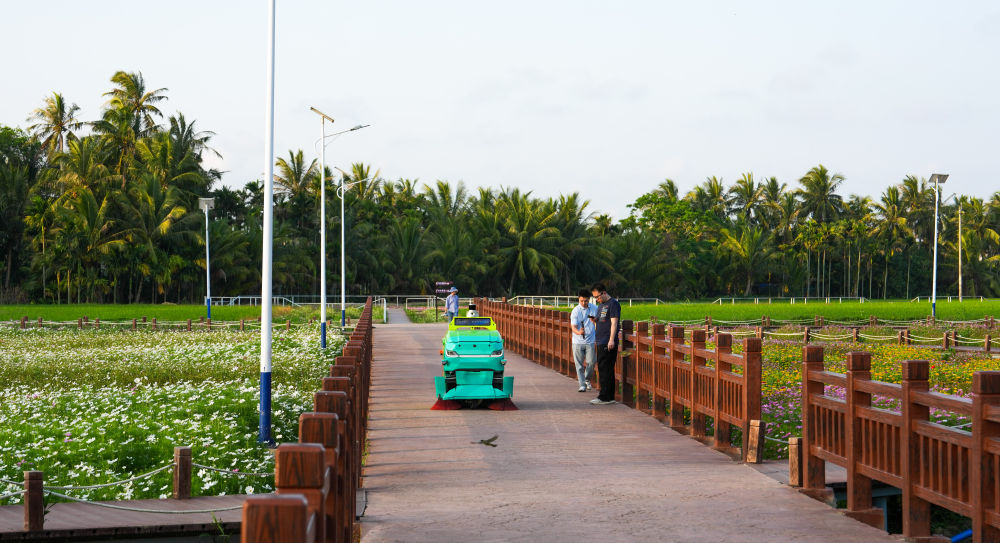 智慧环卫集中亮相博鳌
