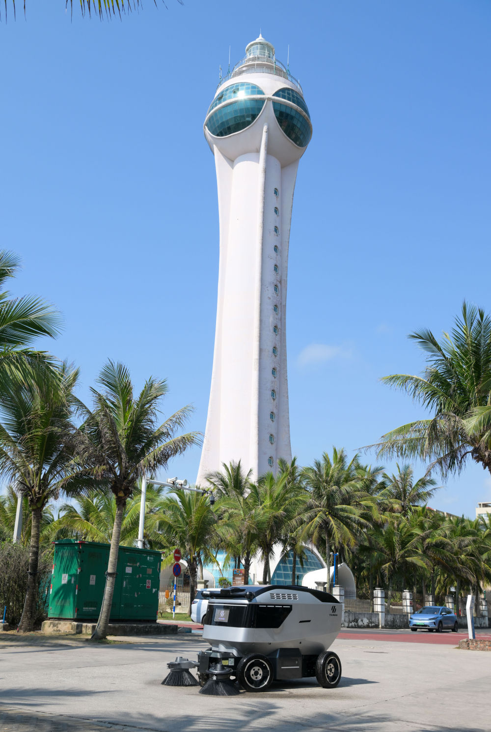 智慧环卫集中亮相博鳌