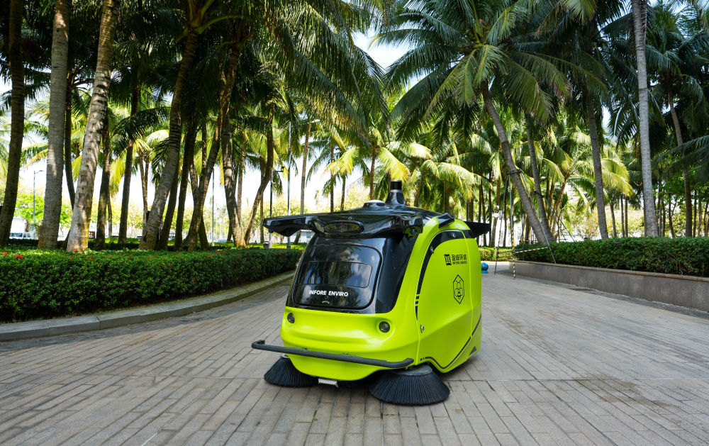 智慧环卫集中亮相博鳌