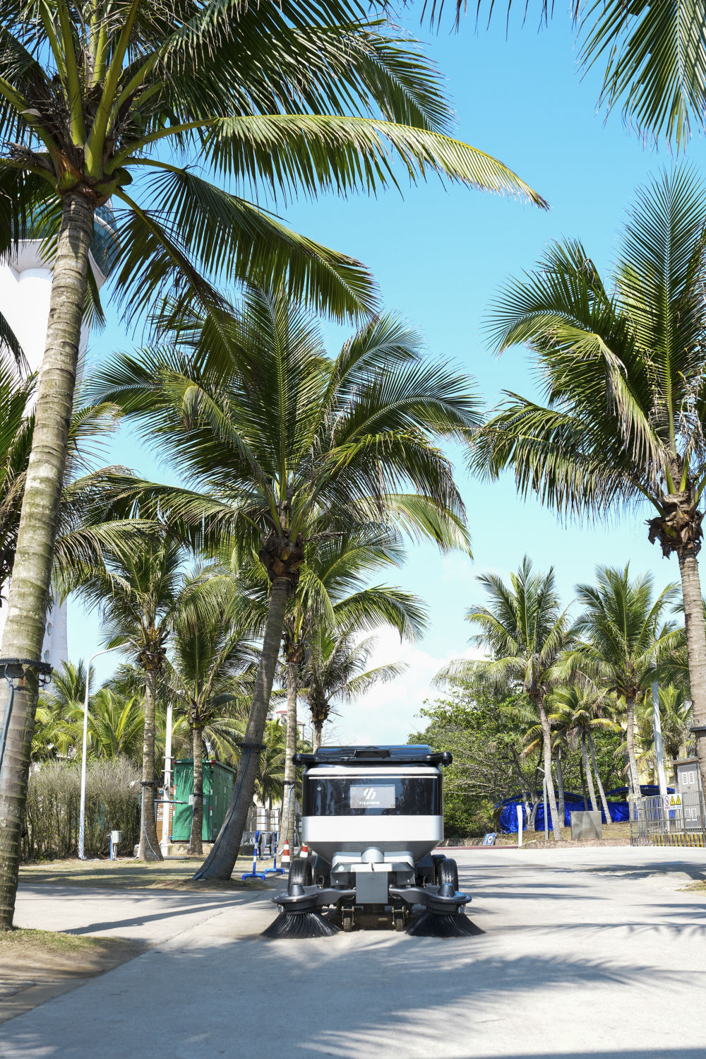 智慧环卫集中亮相博鳌