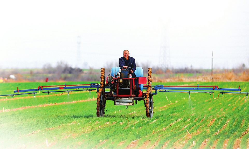 山西：风来满眼春 田间处处忙