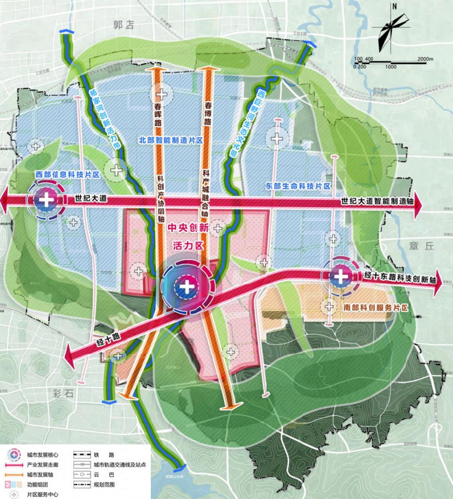 央媒看济南丨新华社:济南高新东区十年蓝图绘就,打造公园里的科技城市