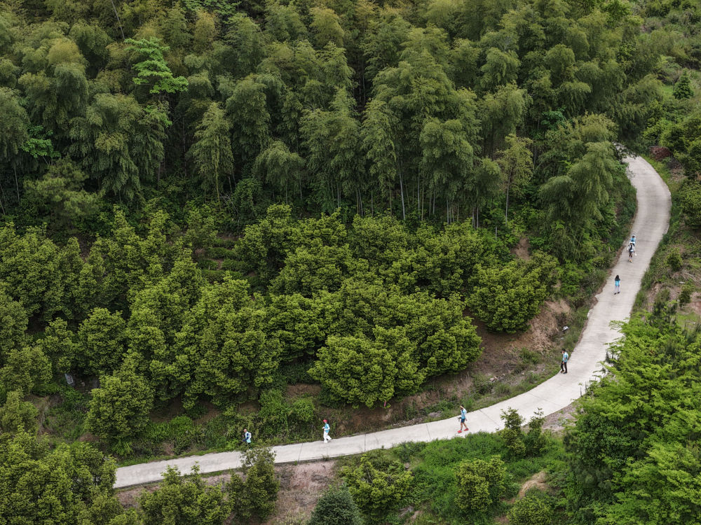 假日越野徒步助力山乡特色文旅消费