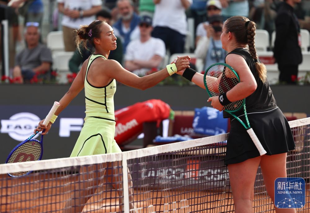 WTA1000罗马站：郑钦文无缘16强