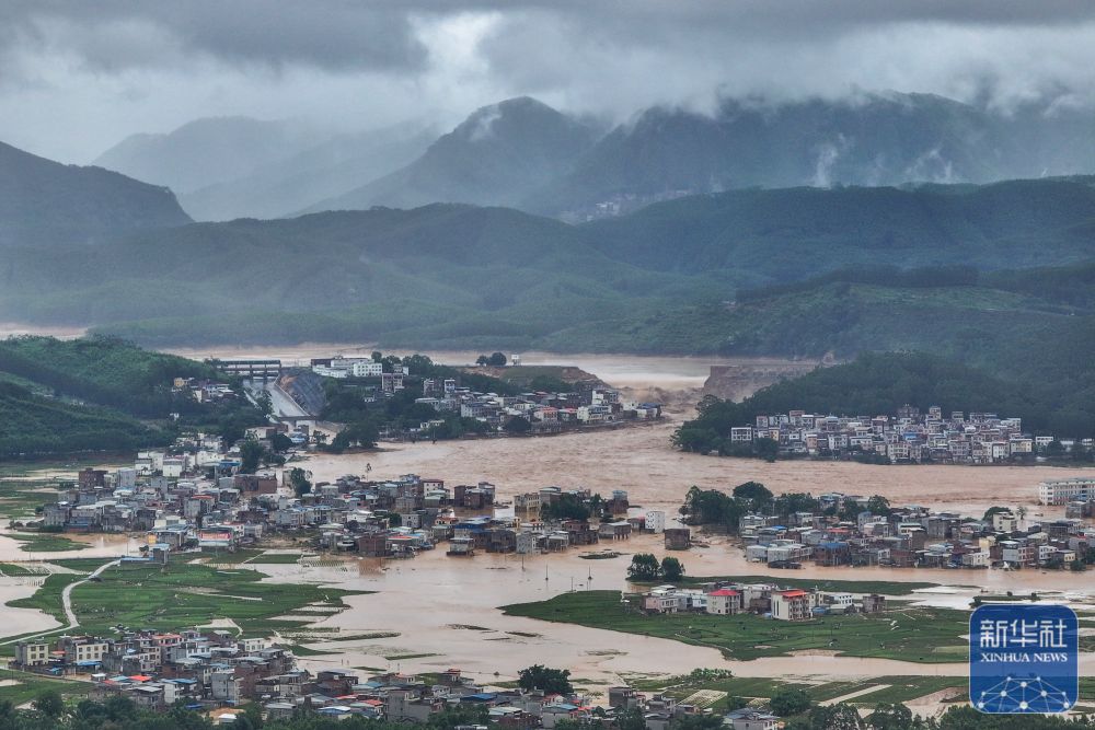 广西南宁多个水库出现险情 当地正组织转移群众