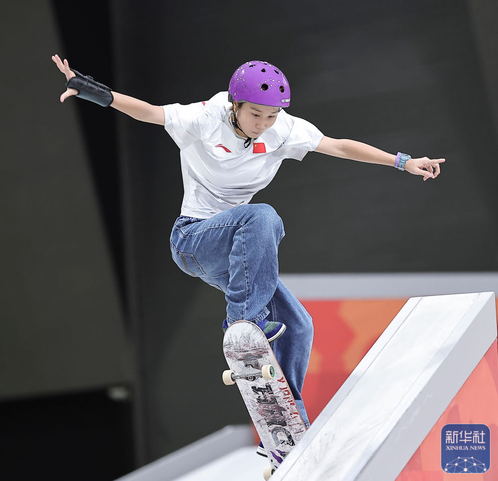 亚运会｜中国选手获滑板女子街式赛冠、季军